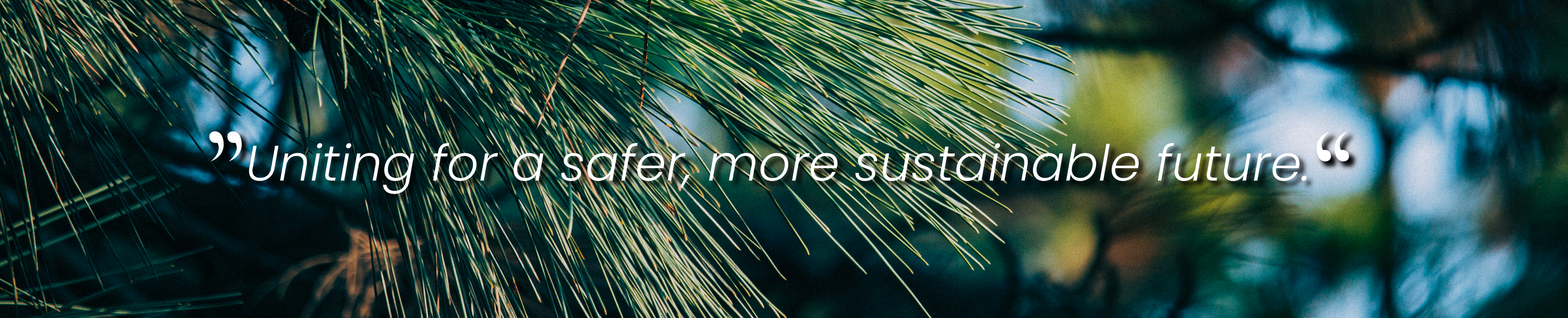 Uniting for a safer, more sustainable future.